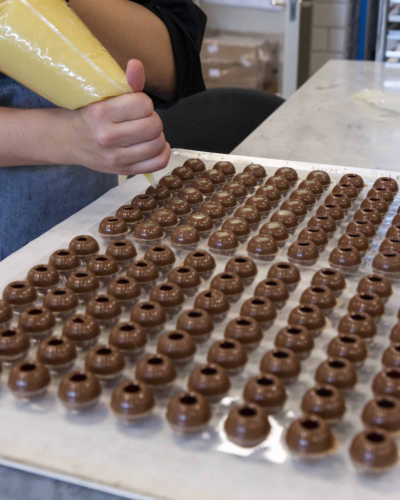 Chocolatte pralintillverkning