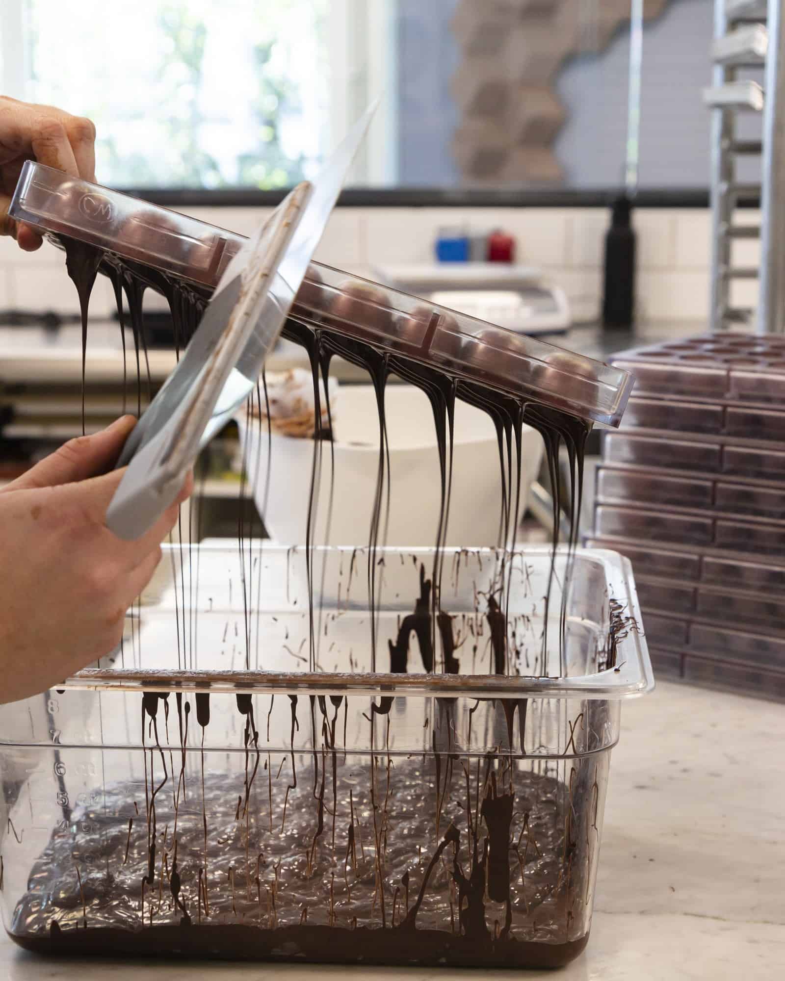 Chocolatte pralintillverkning
