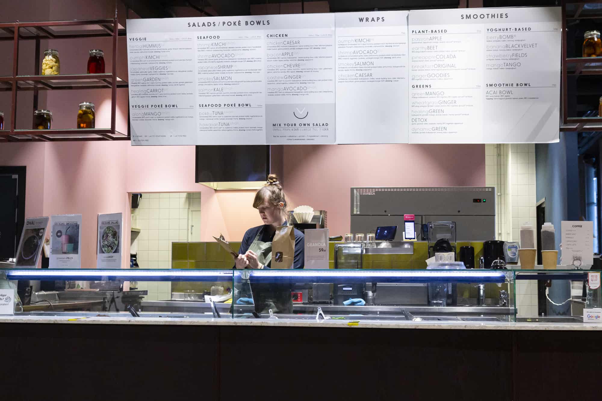 Salads and Smoothies salladsbar