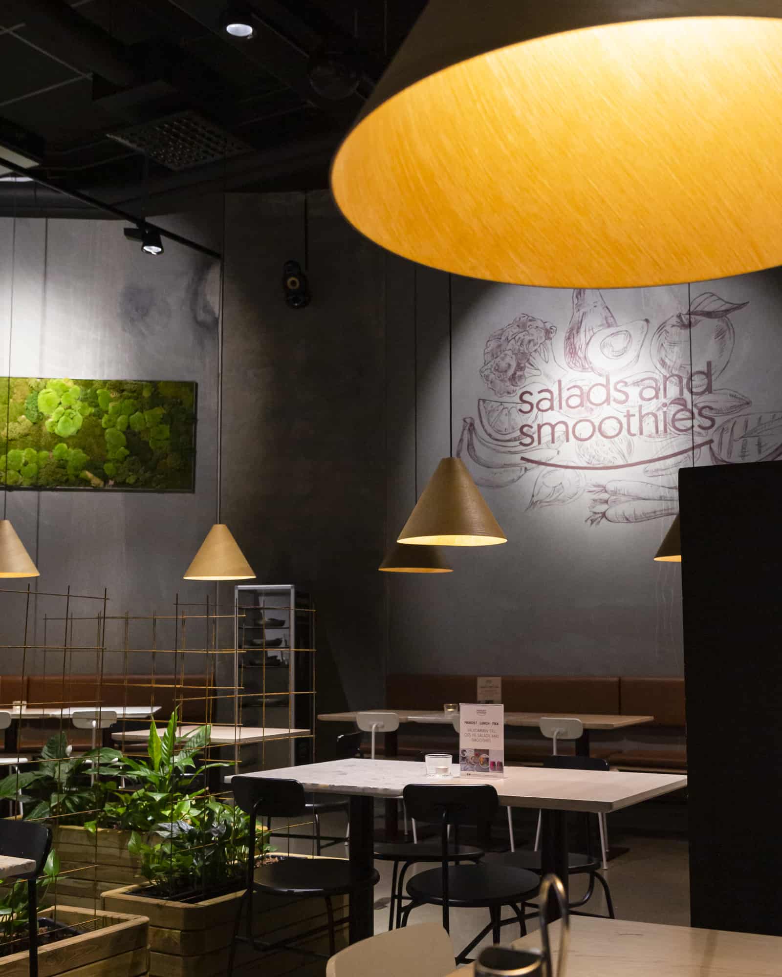 Salads and Smoothies inredning
