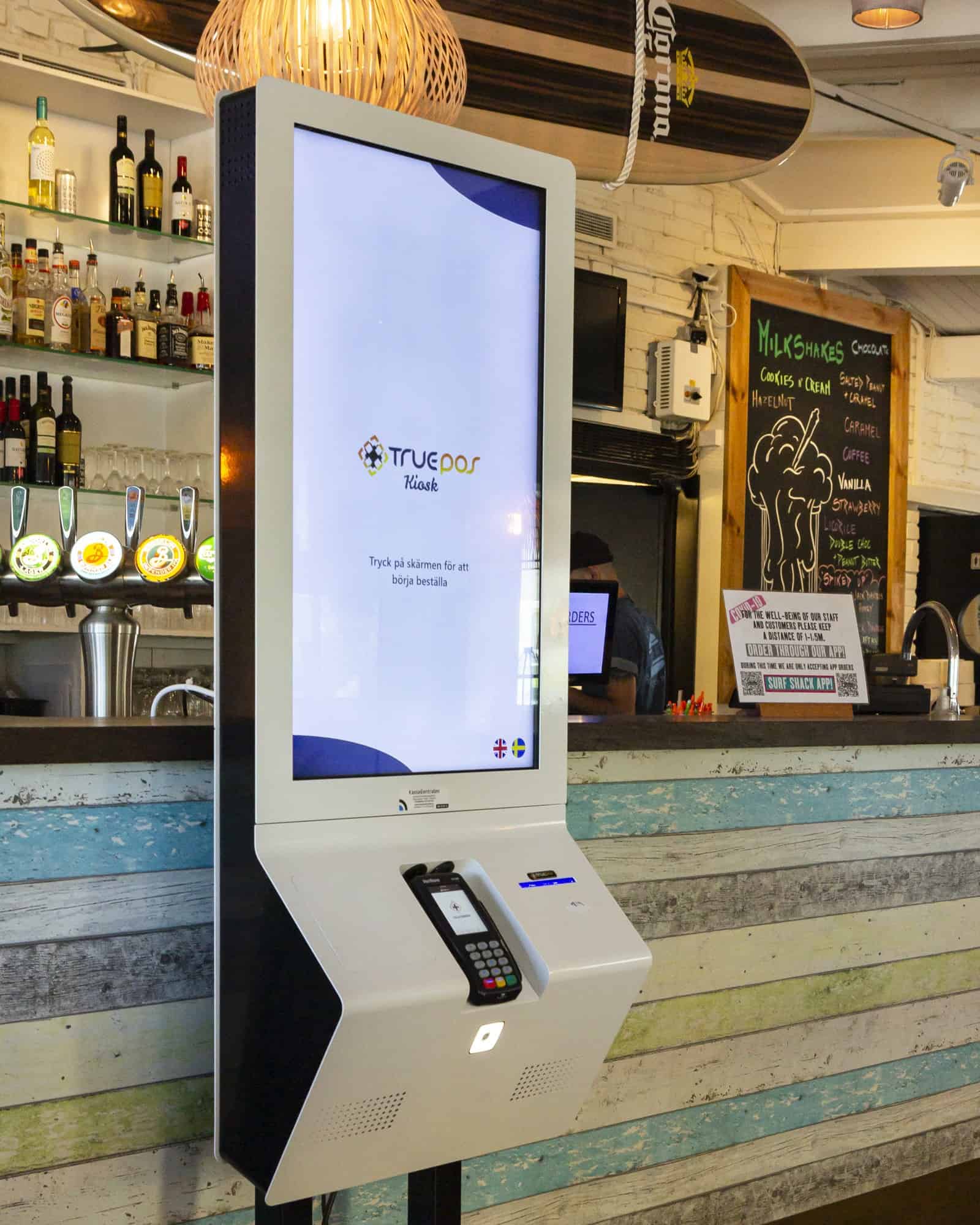 Surf Shack kiosk