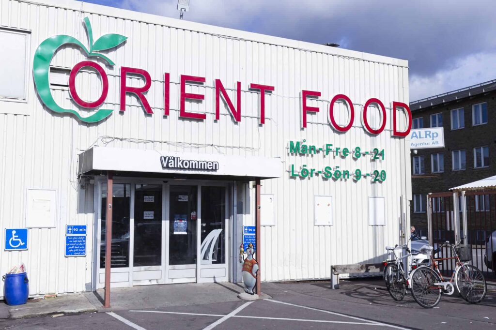 Orient Food ingång