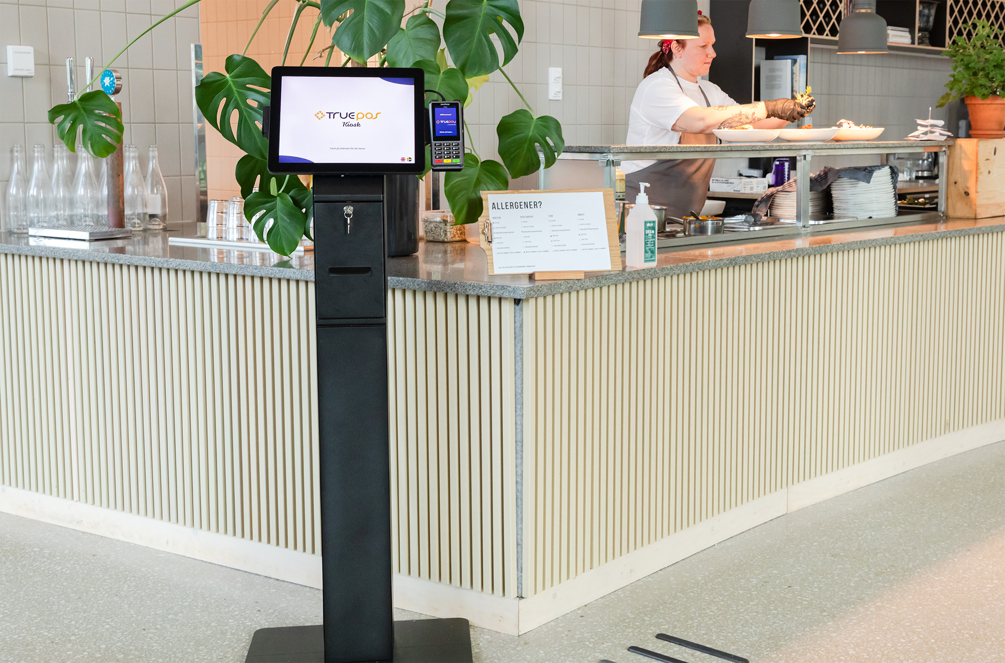TruePOS Självservicekiosk